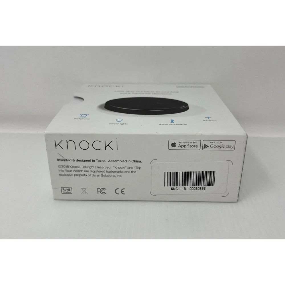Knocki Gesture Control Smart Home Devices Limited Edition Kickstarter Sealed NEW